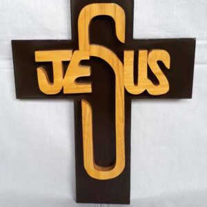 Praying Soul Jesus cross Frame P5193_1