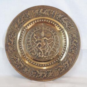 Praying Soul Nataraja Decorative plate P5206_1