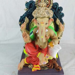 Praying Soul Seeded Clay Ganesha P5532_1